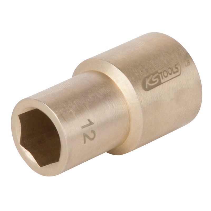 KS TOOLS BRONZEplus vaso 1/2" hexagonal 10 mm ( 963.1208 )