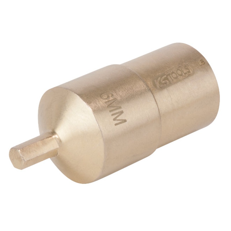KS TOOLS BRONZEplus vaso de punta hexagonal 1/2" 6 mm ( 963.1302 )