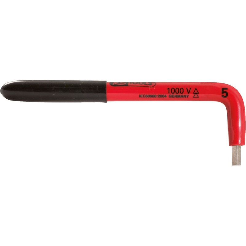 KS TOOLS Llave Allen con aislamiento protector, 12 mm ( 117.1607 )