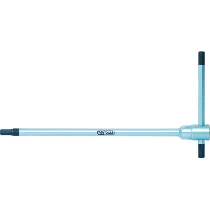 KS TOOLS Llave Allen con mango en T de 3 vas, 4,0 mm ( 158.5104 )
