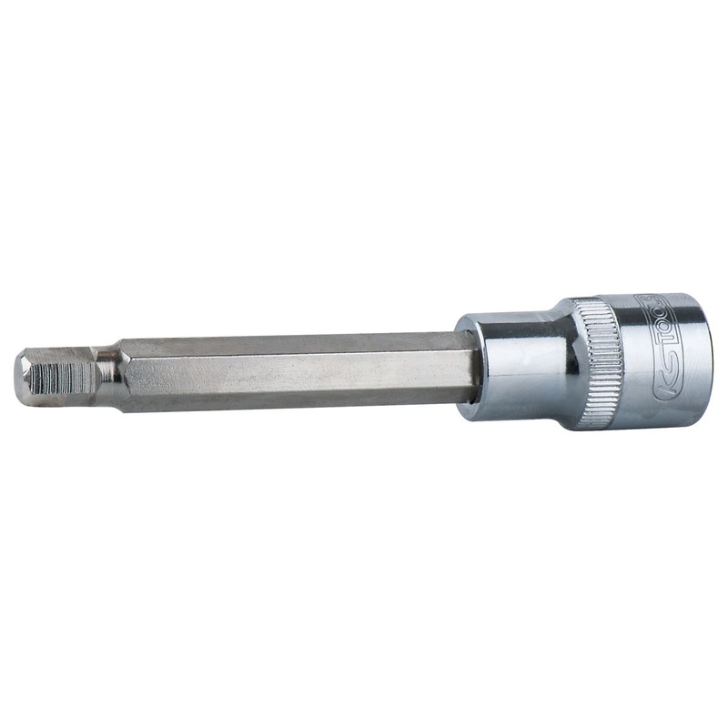KS TOOLS Vaso con punta 1/2" CHROMEplus, hexgono interior, largo, 19mm ( 918.1669 )