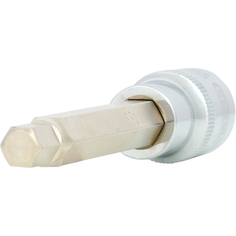 KS TOOLS Vaso con punta 1/2" CHROMEplus, hexgono interior, largo, 8mm ( 918.1658 )