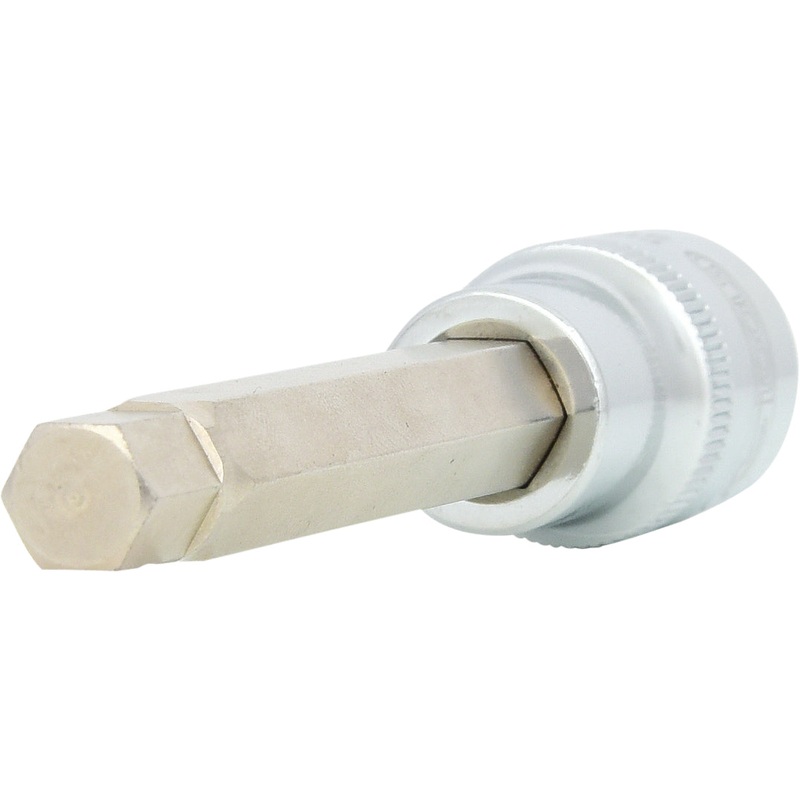 KS TOOLS Vaso con punta 1/2" CHROMEplus, hexgono interior, largo, 9mm ( 918.1659 )