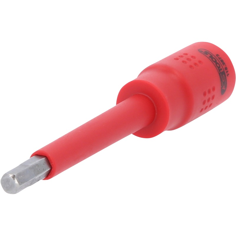 KS TOOLS Vaso con punta aislado de 3/8", hexgono interior, 6 mm, 122 mm de largo ( 118.3873 )