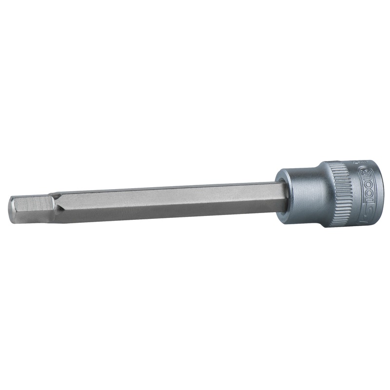 KS TOOLS Vaso con punta de 3/8", vaso hexagonal, largo, 8 mm ( 911.1565 )
