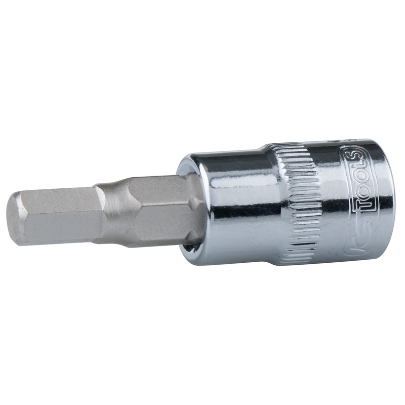 KS TOOLS Vaso hexagonal con punta 1/4" CROMADO, 8mm ( 918.1466 )
