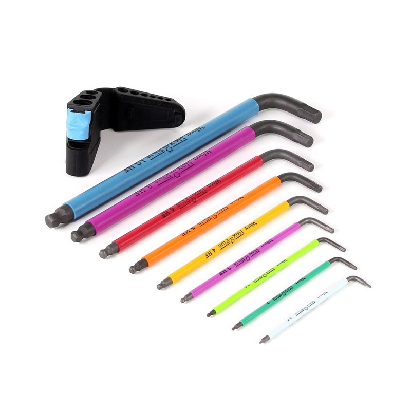 Wera 950/9 Hex-Plus Multicolor HF 1 Juego de llaves acodadas - 9 piezas, con funcin de retencin (05022210001)
