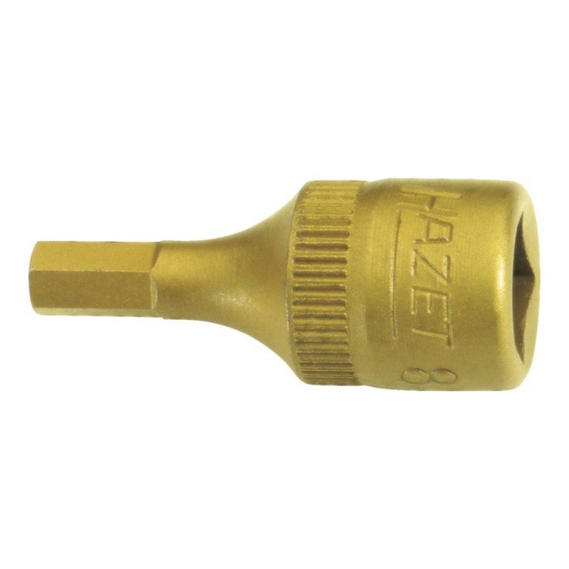 Inserto de llave de vaso HAZET 8501 1/4 hexgono interior (8000466370)