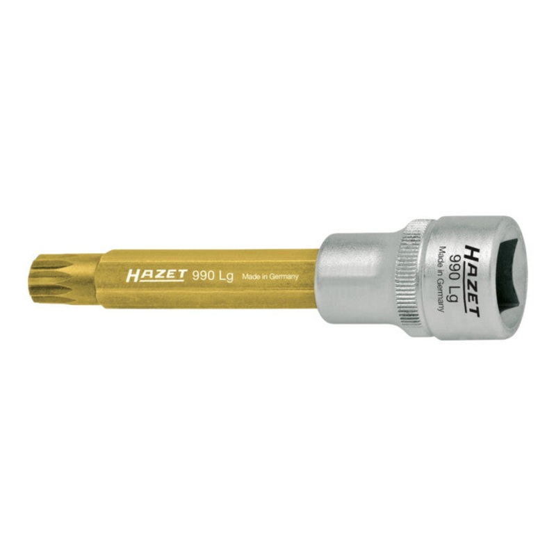 Inserto de llave de vaso HAZET 990LG-10 1/2 interior multidiente (8000466697)
