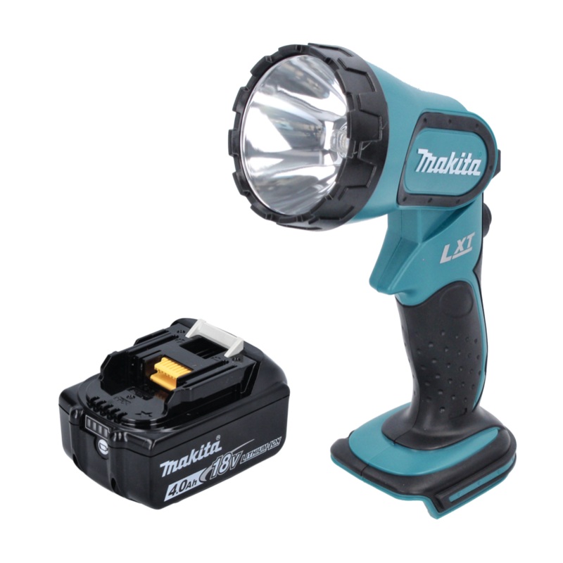 Lmpara de batera / lmpara de mano Makita DML 185 M1 18 V + 1x batera 4,0 Ah - sin cargador
