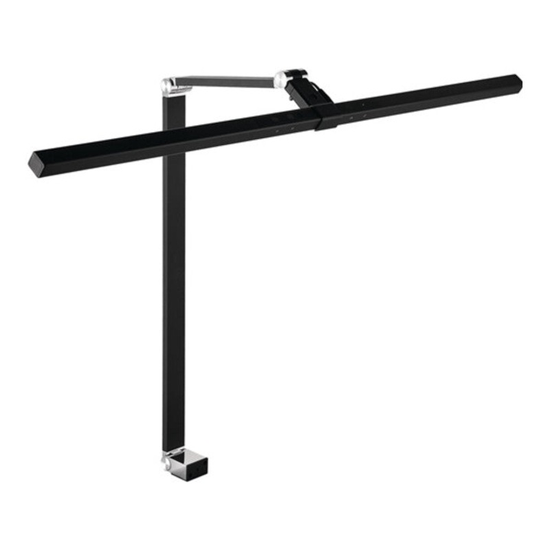 Lmpara de escritorio aluminio/plstico negro altura 720 mm (9000483610)