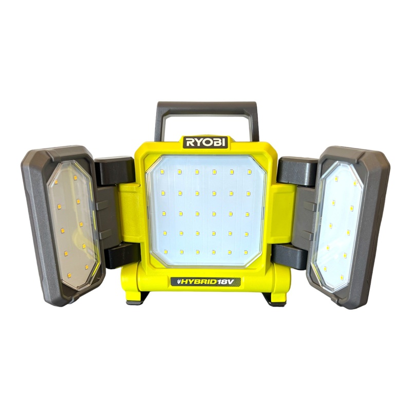 RYOBI RLPH18-0 Panel de luz LED hbrido 18 V 3000 lm (5133005397) Solo - sin batera, sin cargador