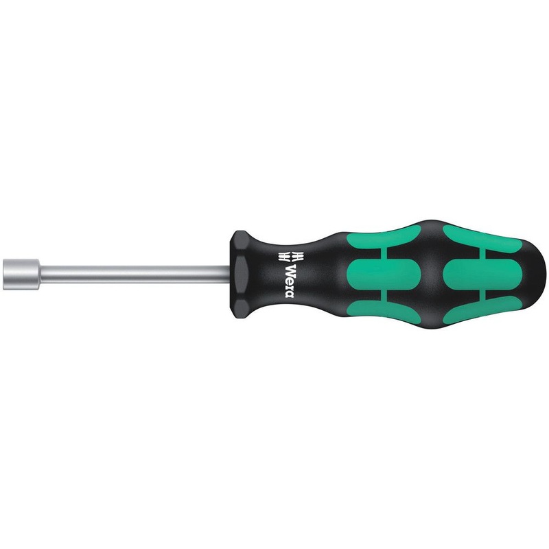 WERA Llave de vaso hexagonal 395 HO SW 8 mm longitud de hoja 90 mm (4000827809)