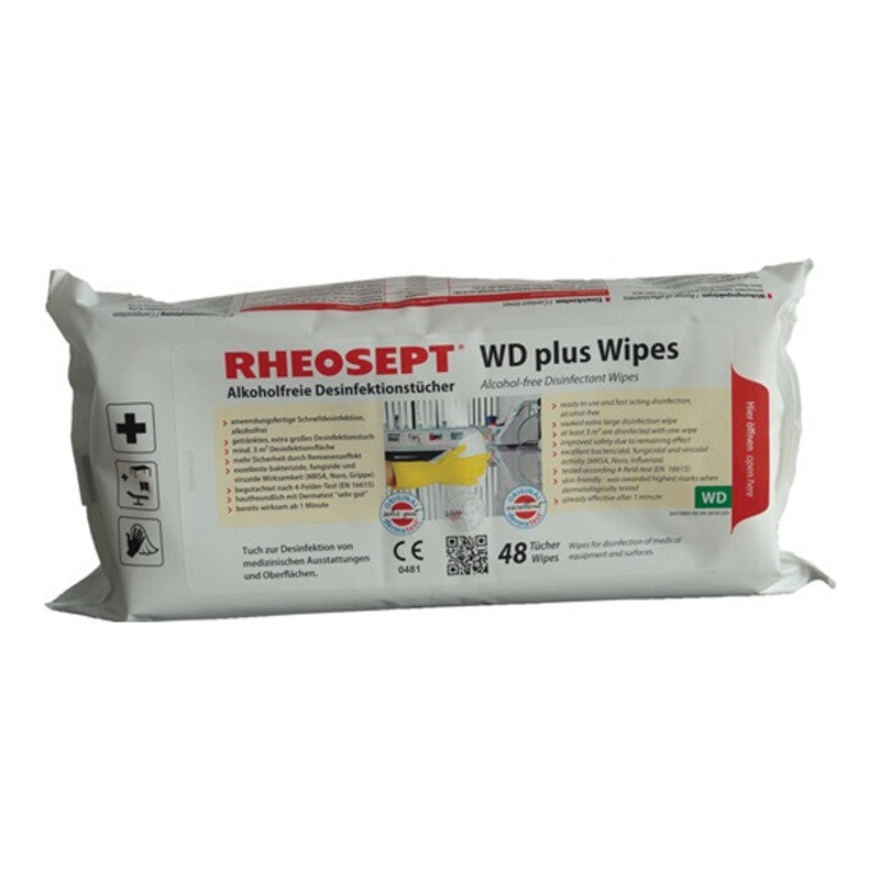 Toallitas desinfectantes RHEOSEPT TEMDEX WD plus Wipes L300xW270aprox. mm ( 9000469159 )